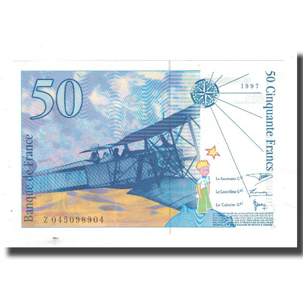 France, 50 Francs, 1997, UNC(65-70), Fayette:73.4, KM:157Ad