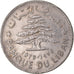 Coin, Lebanon, 1 Livre, 1975