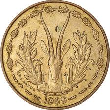 Moneta, Stati dell'Africa occidentale, 10 Francs, 1969
