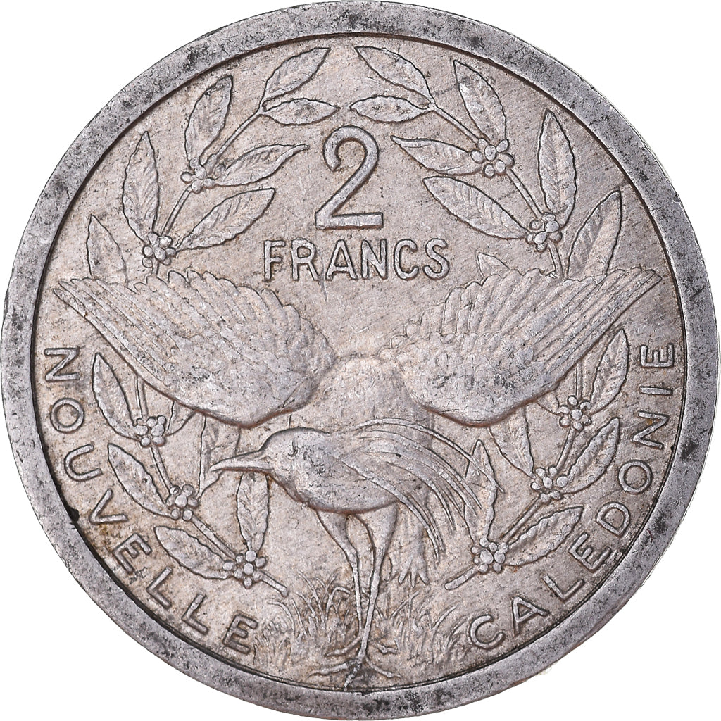 Moneda, Nueva Caledonia, 2 Francs, 1983
