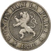 Moneda, Bélgica, Leopold II, 10 Centimes, 1898, MBC, Cobre - níquel, KM:42