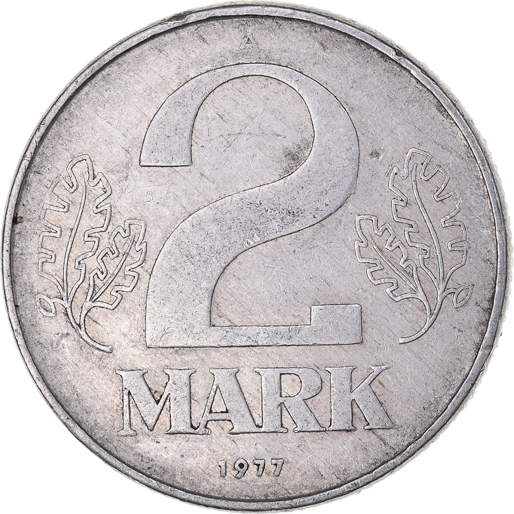 Coin, GERMAN-DEMOCRATIC REPUBLIC, 2 Mark, 1977