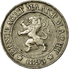Moneta, Belgio, Leopold II, 10 Centimes, 1895, SPL-, Rame-nichel, KM:43