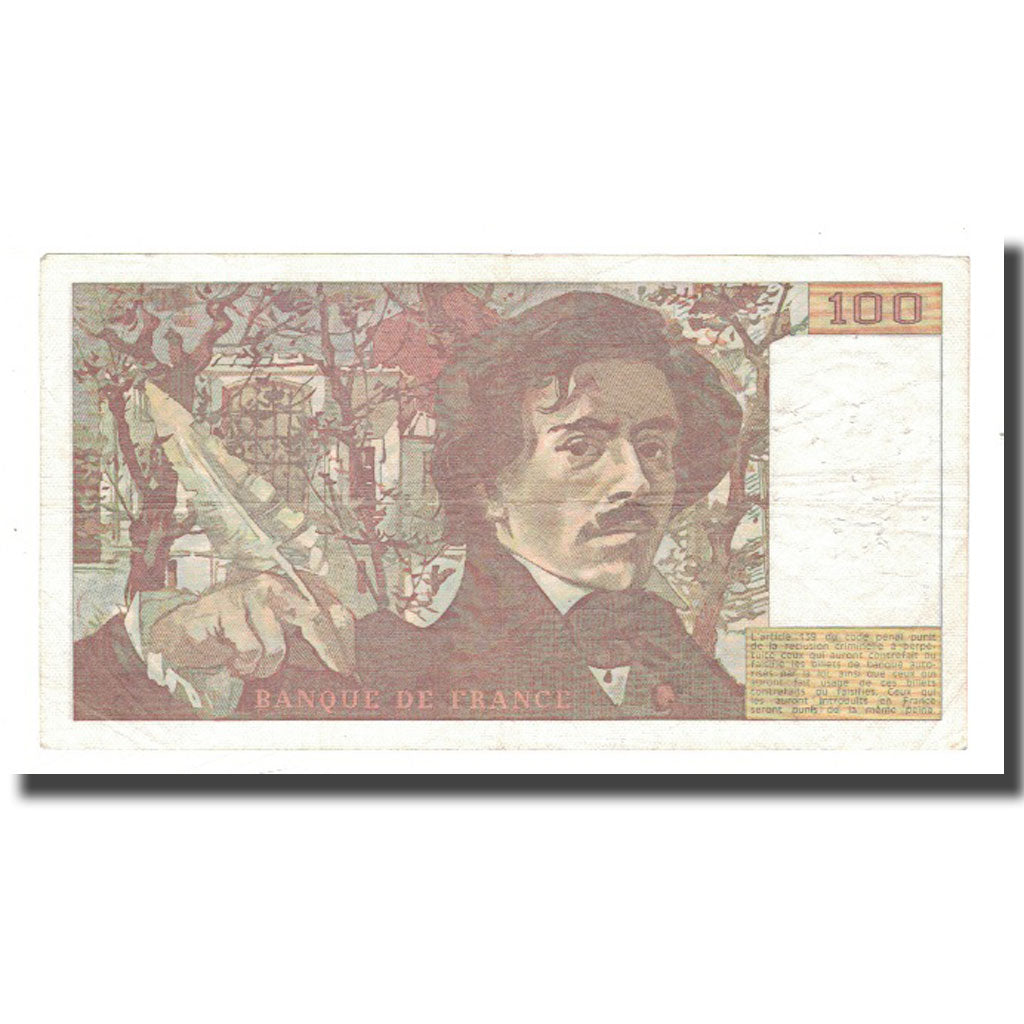 Frankreich, 100 Francs, 1981, S+, Fayette:69.5, KM:154b