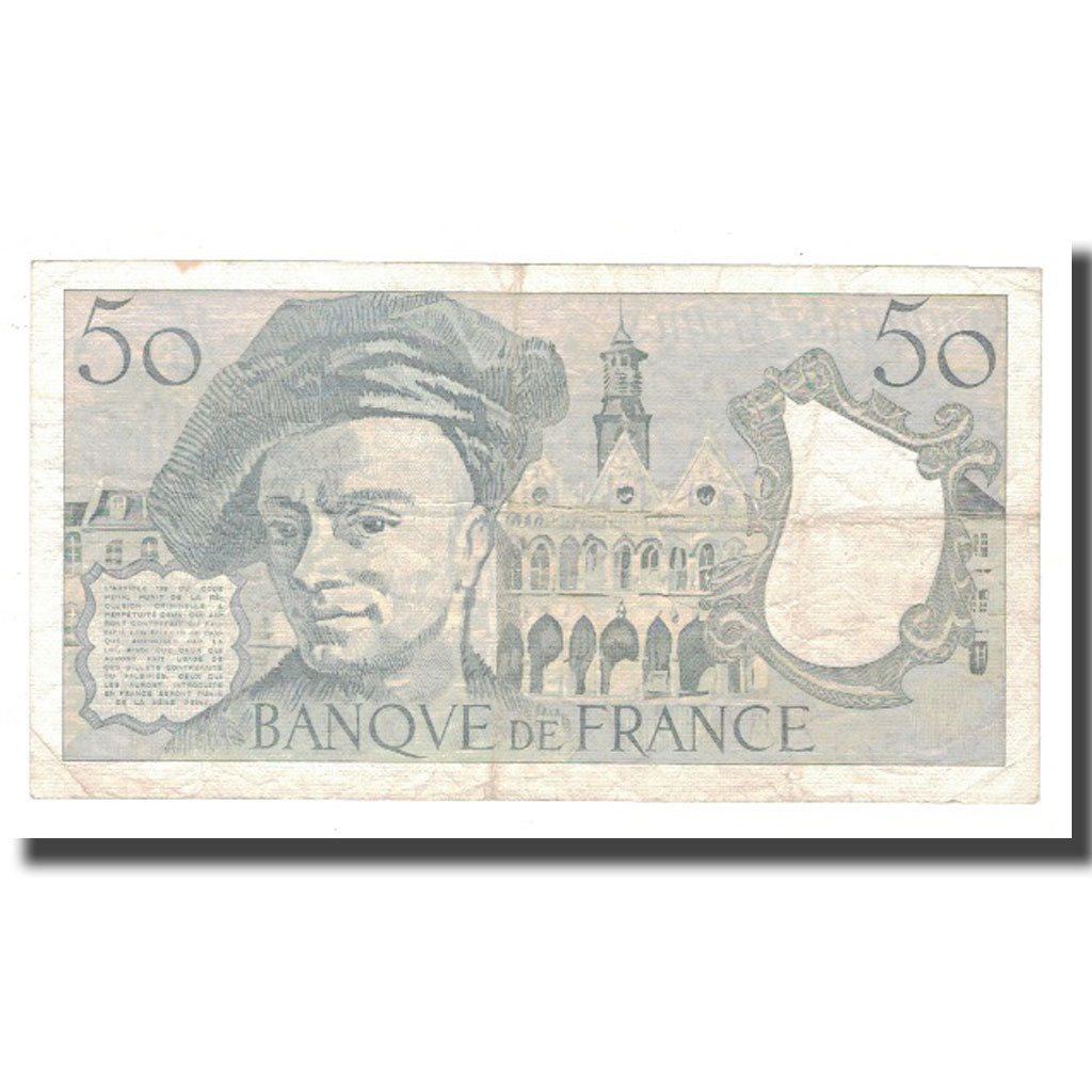 France, 50 Francs, 1988, VF(20-25), Fayette:67.14, KM:152d