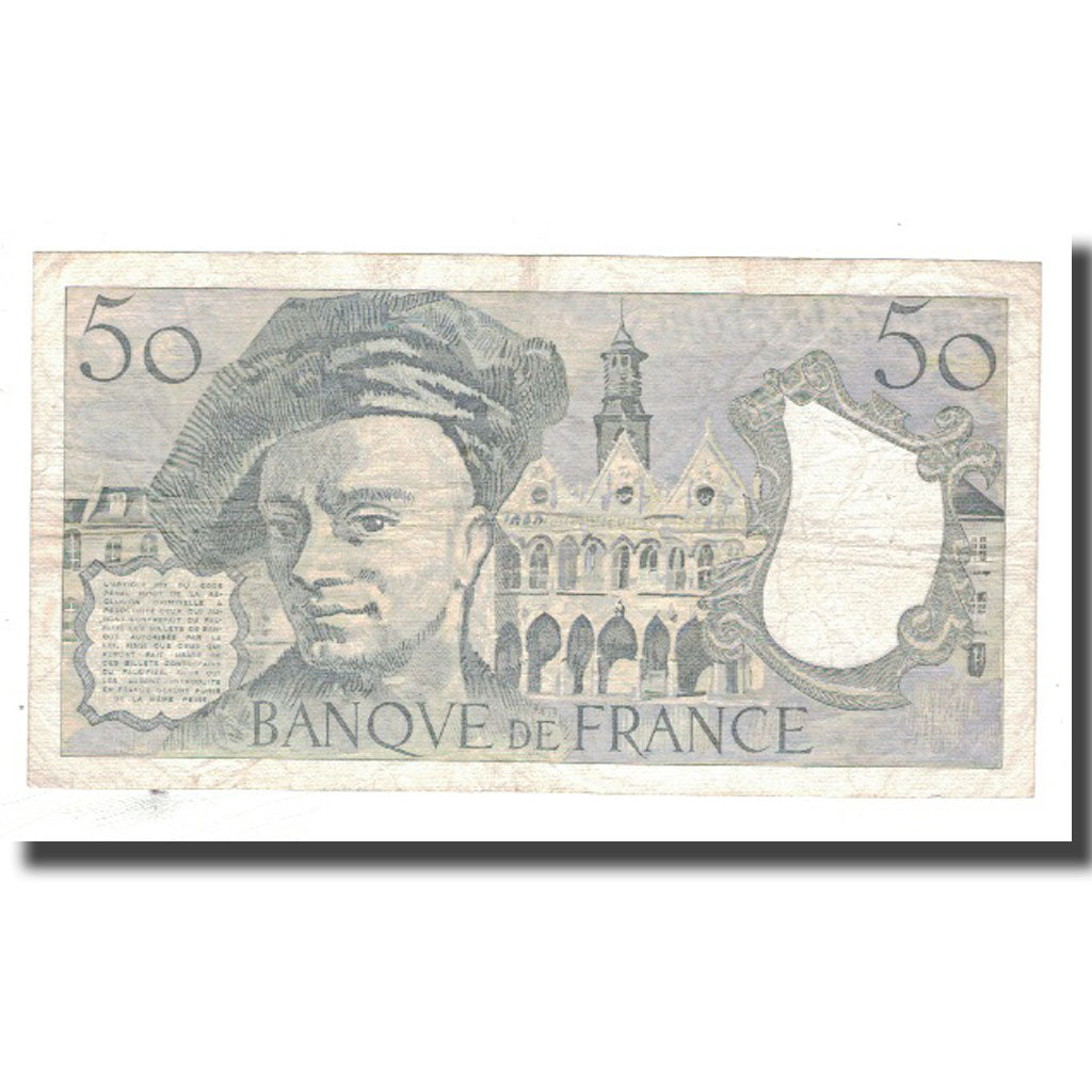 France, 50 Francs, 1987, TB, Fayette:67.13, KM:152c