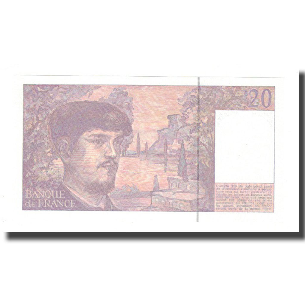 France, 20 Francs, 1993, UNC(63), Fayette:66 bis.5, KM:151g
