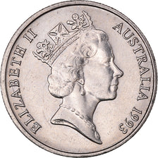 Münze, Australien, 5 Cents, 1993