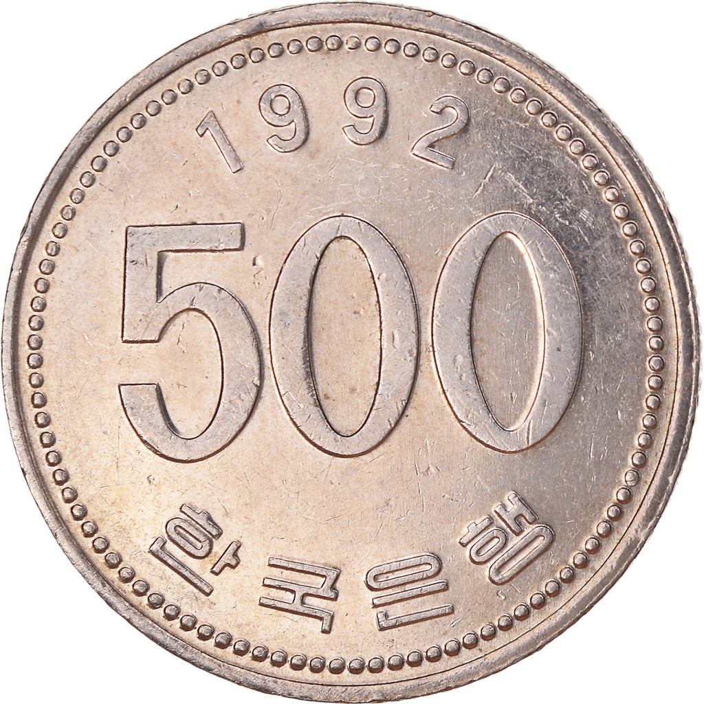 Moneta, COREA DEL SUD, 500 Won, 1992