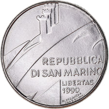 Moneta, San Marino, 100 Lire, 1990