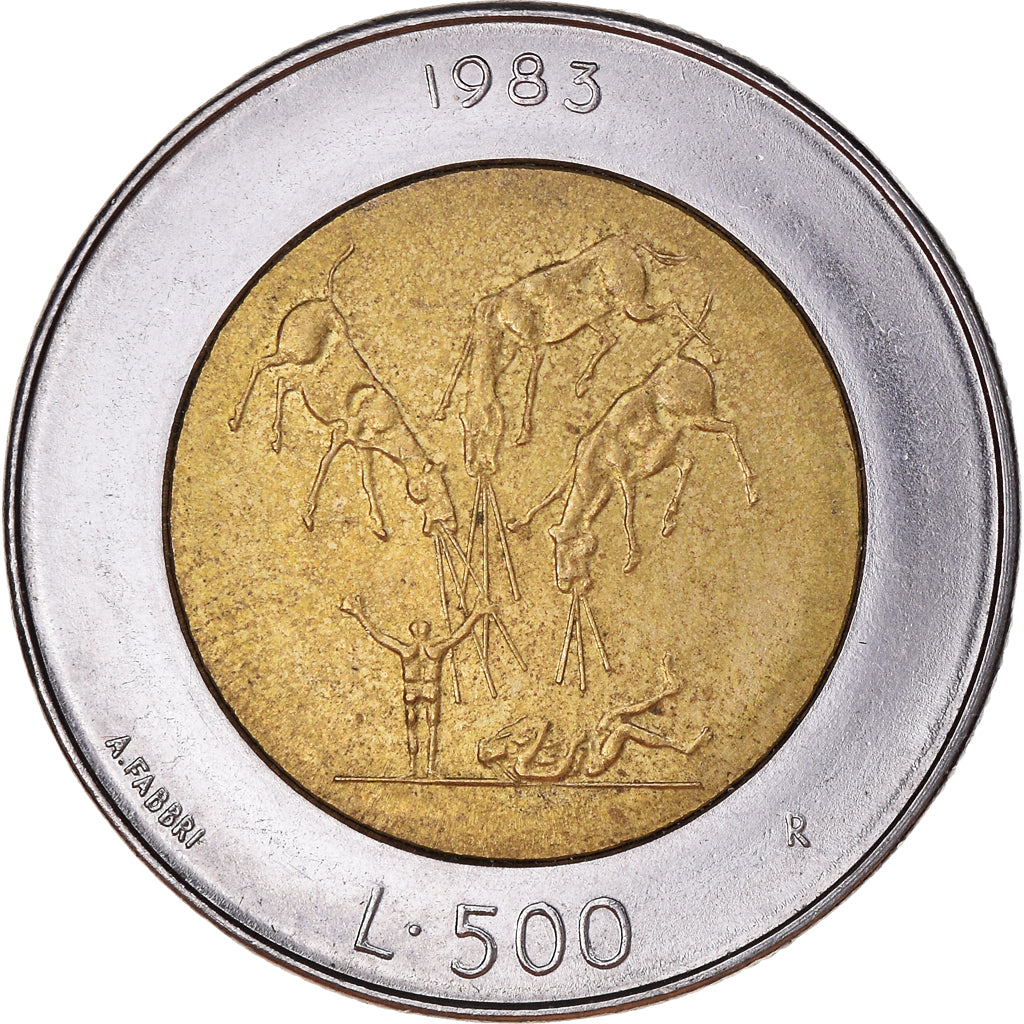 Coin, San Marino, 500 Lire, 1983