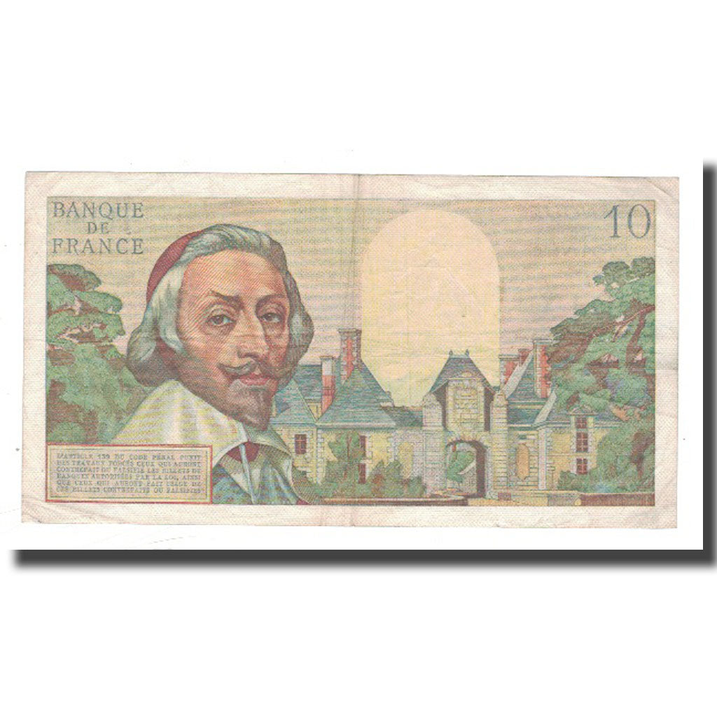France, 10 Nouveaux Francs, 1961, 1961-12-07, TB, Fayette:57.16, KM:142a
