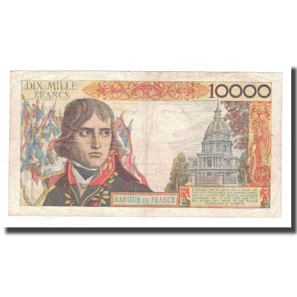Frankreich, 10,000 Francs, 1956, 1956-06-07, S, Fayette:51.3, KM:132d