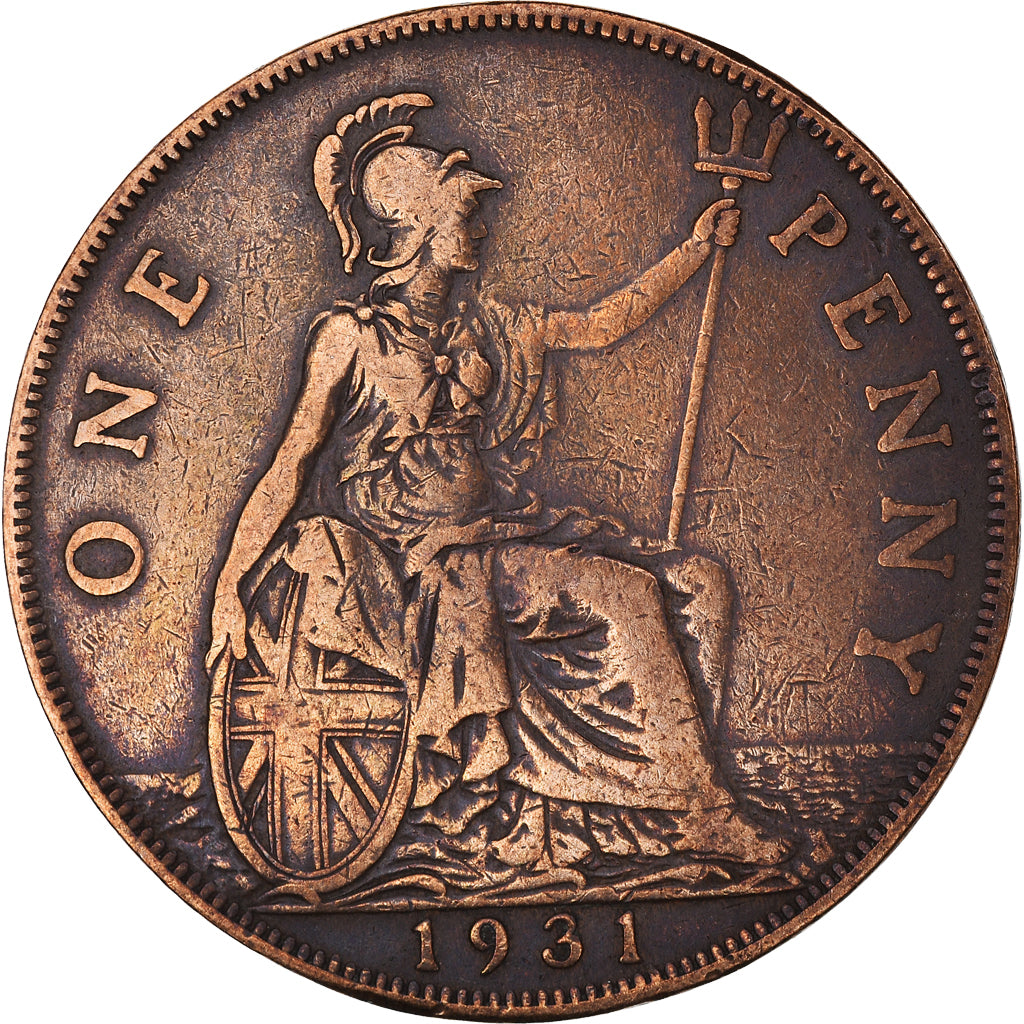 Coin, Great Britain, Penny, 1931