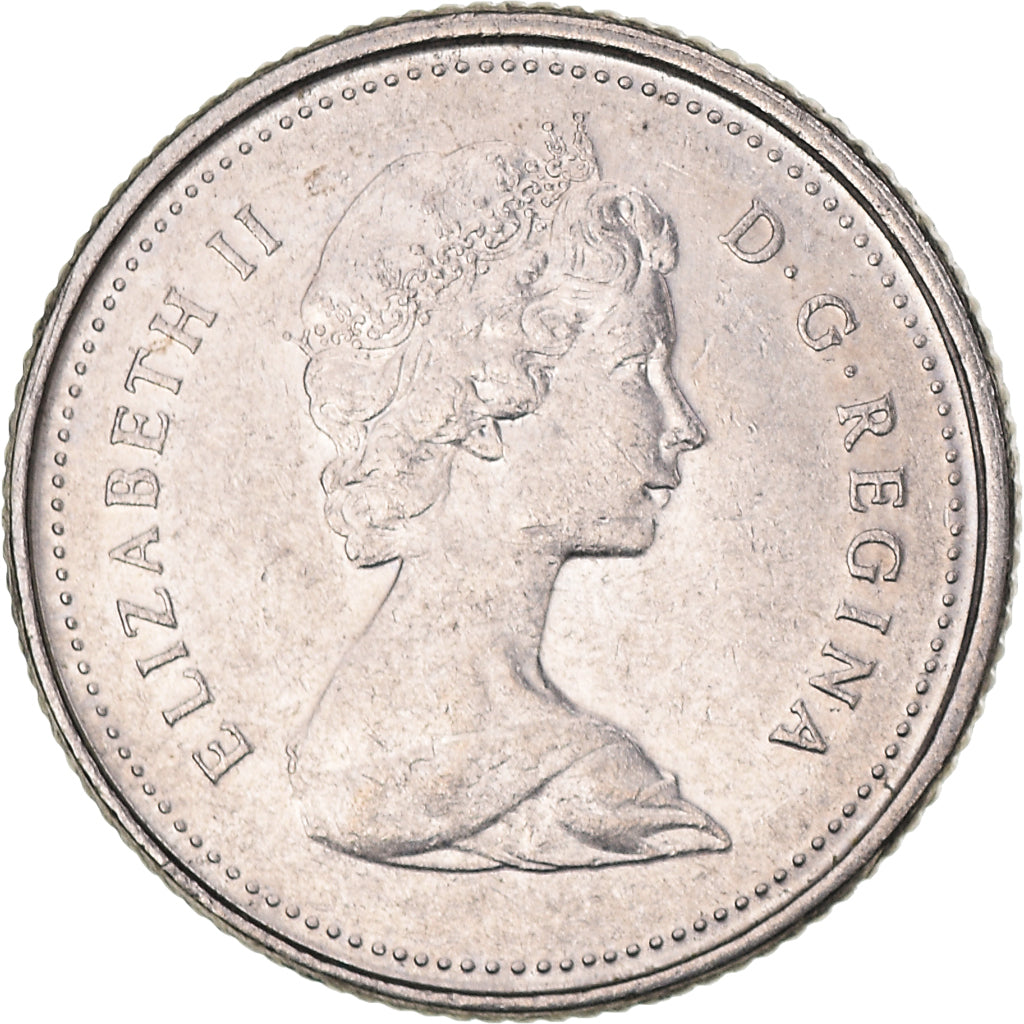 Coin, Canada, 10 Cents, 1981