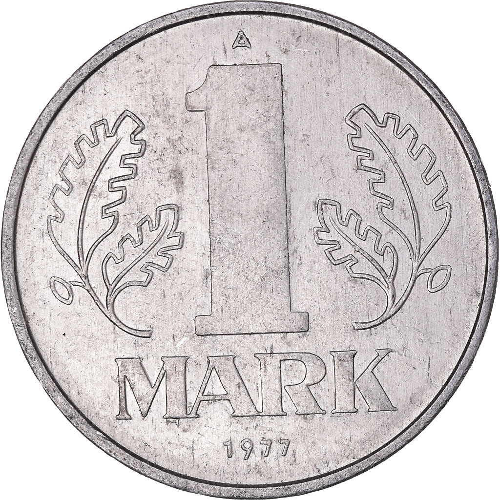 Moneda, REPÚBLICA DEMOCRÁTICA ALEMANA, Mark, 1977