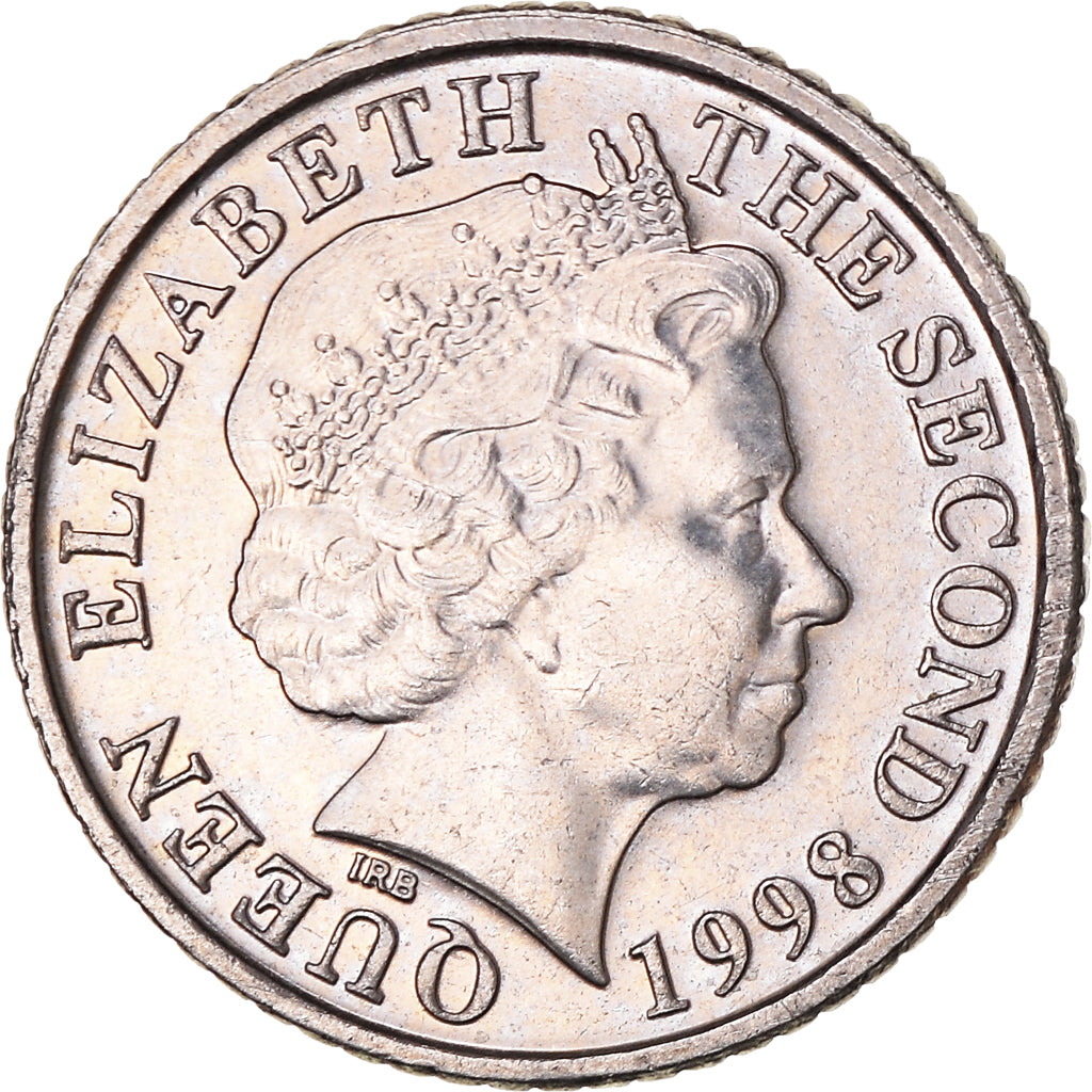 Moneta, Jersey, 5 Pence, 1998