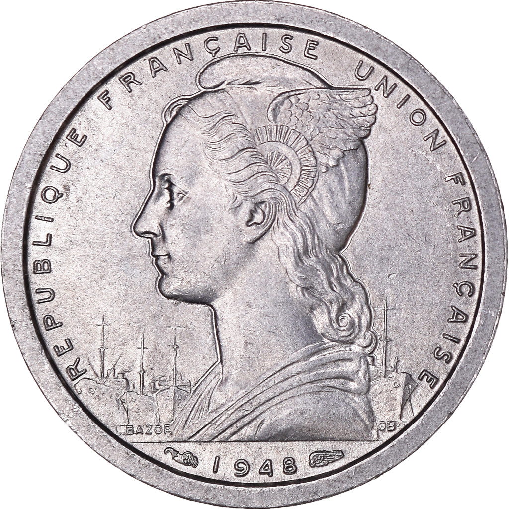 Coin, French Equatorial Africa, Franc, 1948