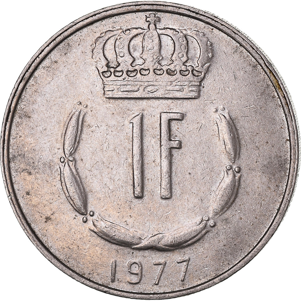 Coin, Luxembourg, Franc, 1977