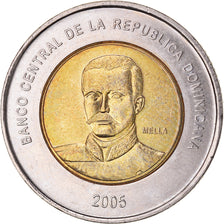 Coin, Dominican Republic, 10 Pesos, 2005