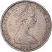 Coin, New Zealand, 5 Cents, 1967
