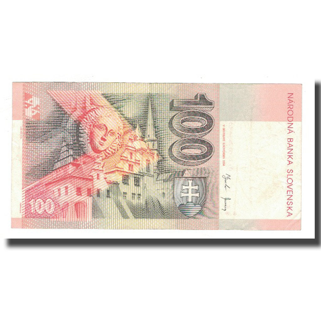 Banknote, Slovakia, 100 Korun, 2001, 2001-10-10, KM:25d, VF(20-25)