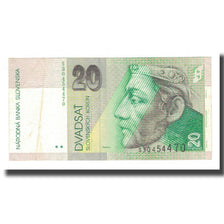 Banknote, Slovakia, 20 Korun, 2004, 2004-09-06, KM:20f, VF(20-25)
