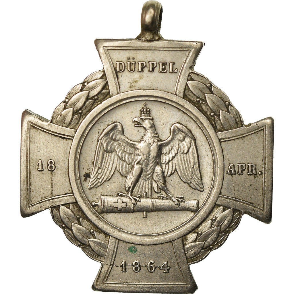 Germania, Düppel, Wilhelm Koenig von Preussen, Danish Prussian War, Token