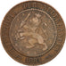 Coin, Netherlands, William III, 2-1/2 Cent, 1881, EF(40-45), Bronze, KM:108.1