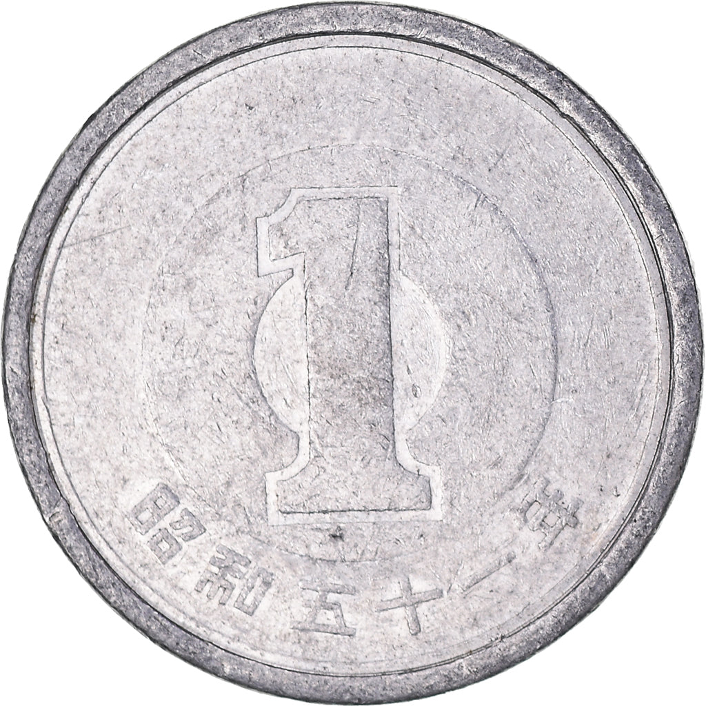 Munten, Japan, Yen, 1976