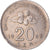 Coin, Malaysia, 20 Sen, 1997