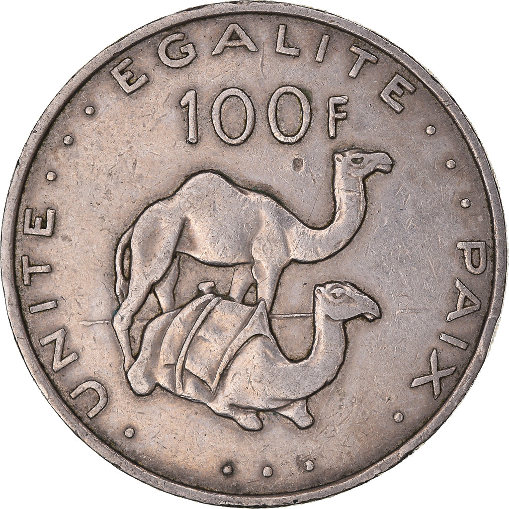 Coin, Djibouti, 100 Francs, 2004