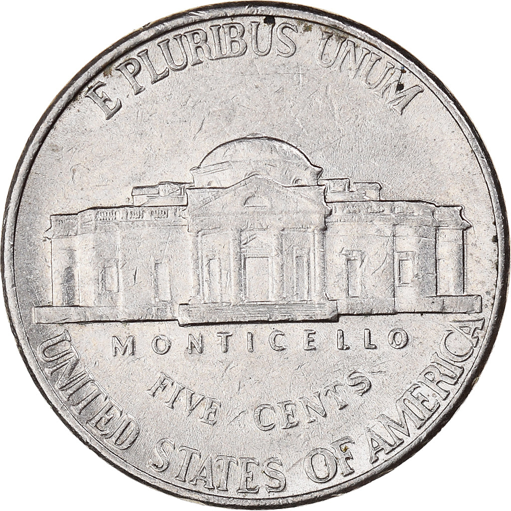 Münze, Vereinigte Staaten, 5 Cents, 1998