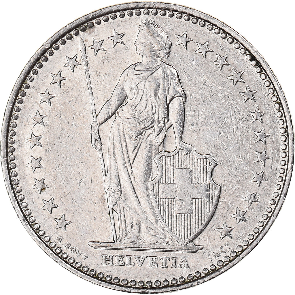 Moneda, Suiza, Franc, 1989