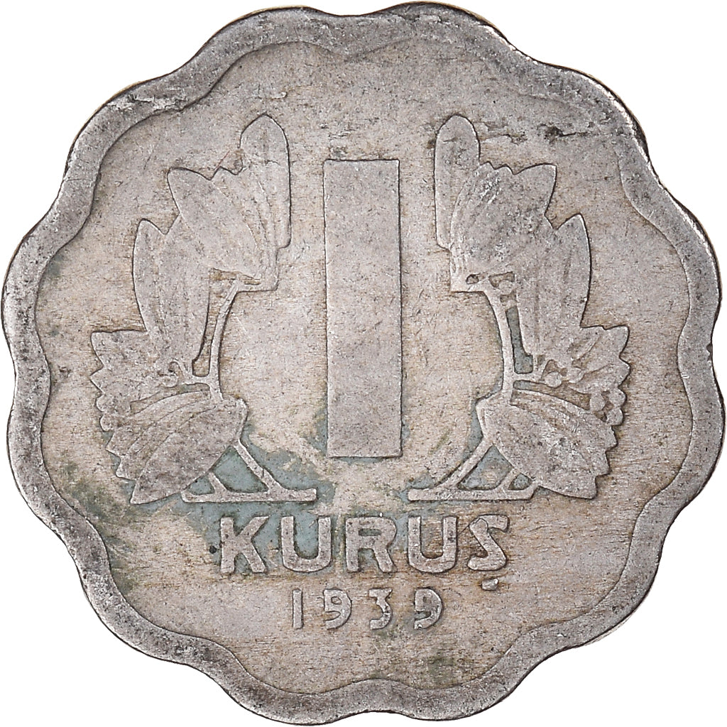Münze, Türkei, Kurus, 1939
