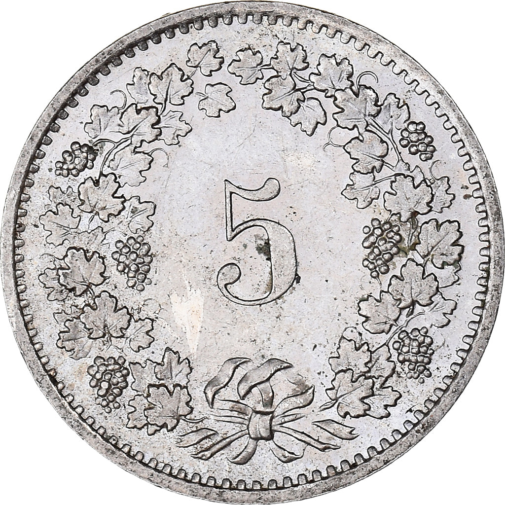 Monnaie, Suisse, 5 Rappen, 1979