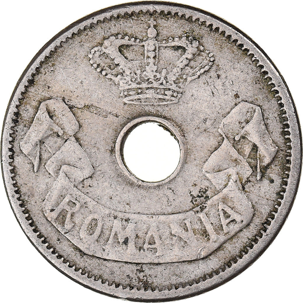 Moneda, Rumanía, 5 Bani, 1906
