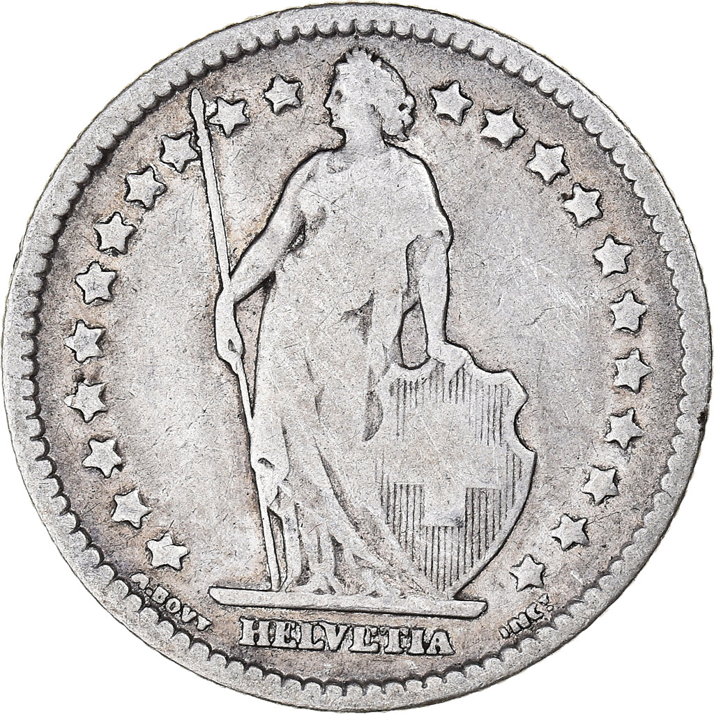 Monnaie, Suisse, Franc, 1887