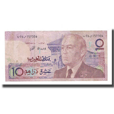 Banconote, Marocco, 10 Dirhams, KM:63a, B+