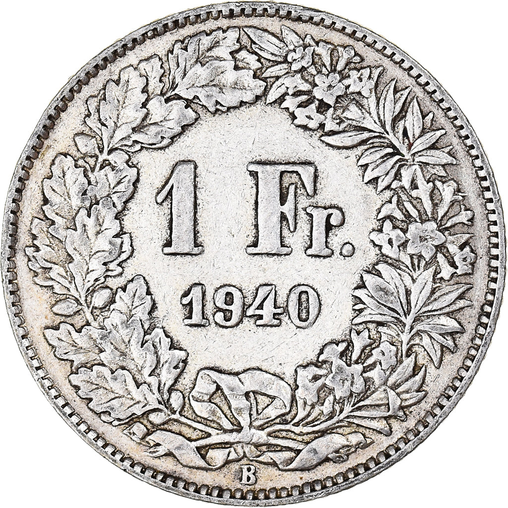 Monnaie, Suisse, Franc, 1940