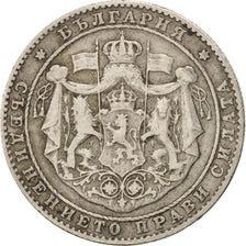 BULGARIA, 2 Leva, 1925, Poissy, KM #38, EF(40-45), Copper-Nickel, 22.95, 5.04