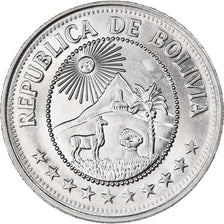 Moneta, Bolivia, 5 Pesos Bolivianos, 1980