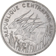 Monnaie, République Centrafricaine, 100 Francs, 1983