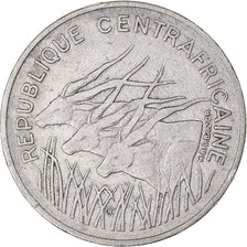 Monnaie, République Centrafricaine, 100 Francs, 1972