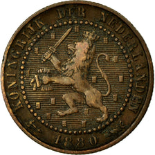 Coin, Netherlands, William III, Cent, 1880, EF(40-45), Bronze, KM:107.1