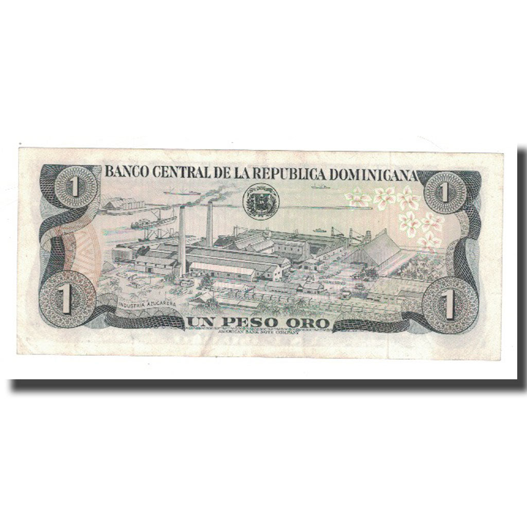 Banknote, Dominican Republic, 1 Peso Oro, KM:116a, EF(40-45)