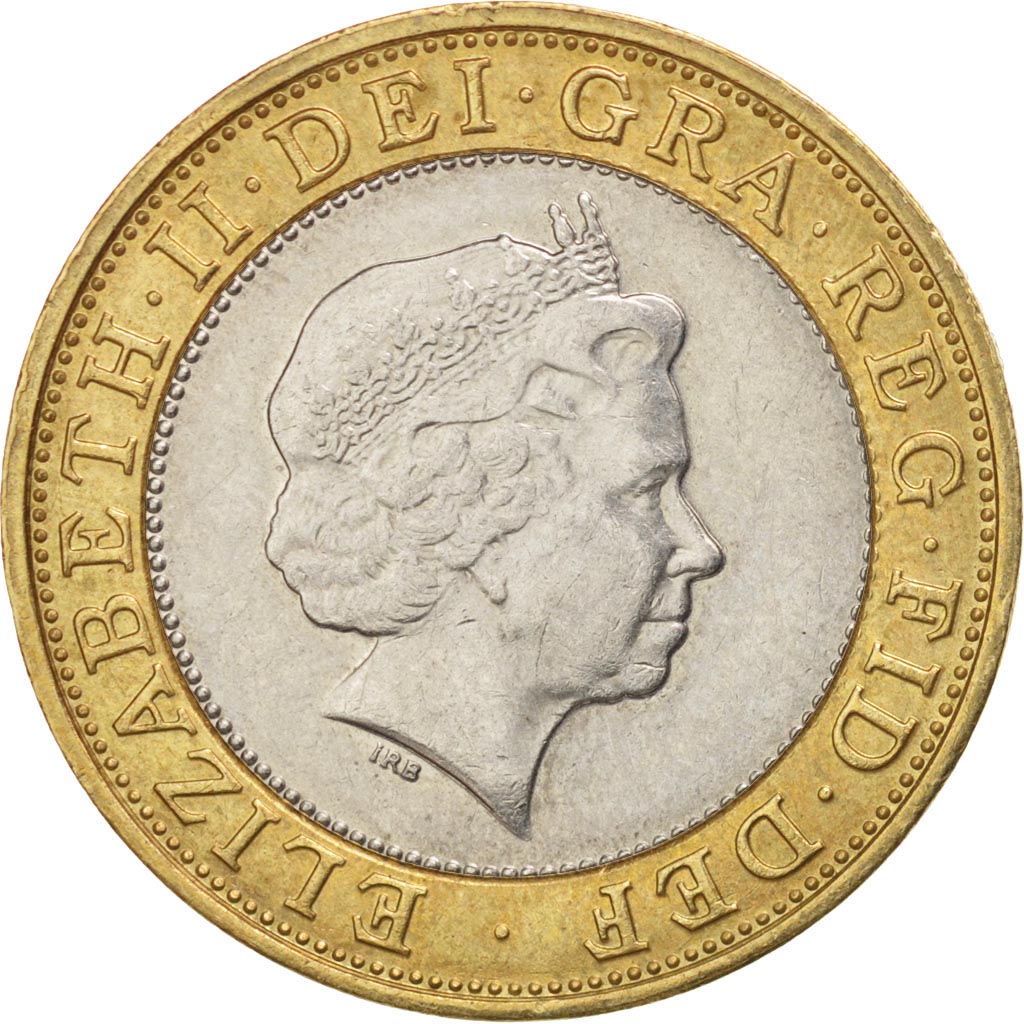 Grande Bretagne, Elisabeth II, 2 Livres 2000, KM 994