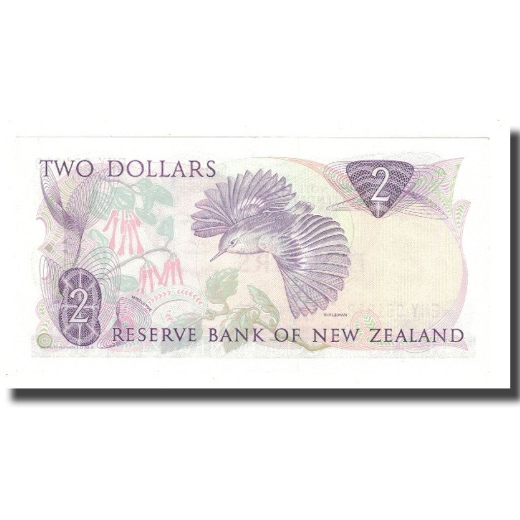 Banknote, New Zealand, 2 Dollars, KM:170b, AU(50-53)
