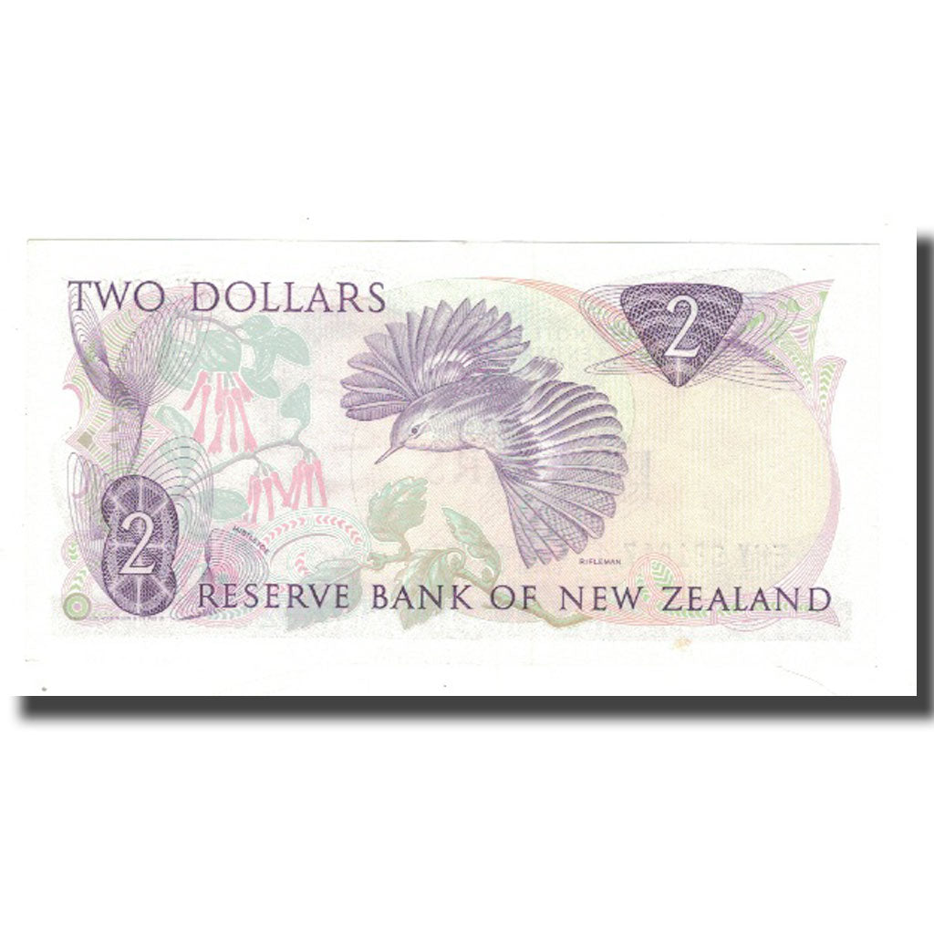 Banknote, New Zealand, 2 Dollars, KM:170b, AU(50-53)