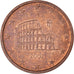 Münze, Italien, 5 Euro Cent, 2002